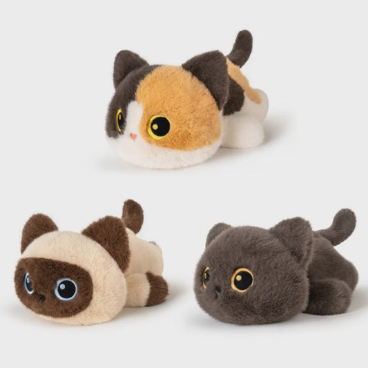 Pluche Kat Sleutelhanger - Schattig Pluche Dier Cadeau voor Kinderen & Volwassenen