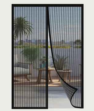 Muggenscherm Deur Gordijn - Handsfree Magnetisch Hor - Zonder Boren - Insectenwerend