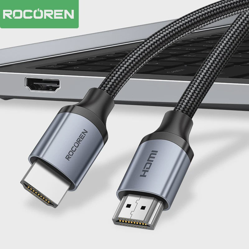 Rocoren HDMI 2.0 Kabel - 4K@60Hz Hoge Snelheid voor PS5, Xbox & PC