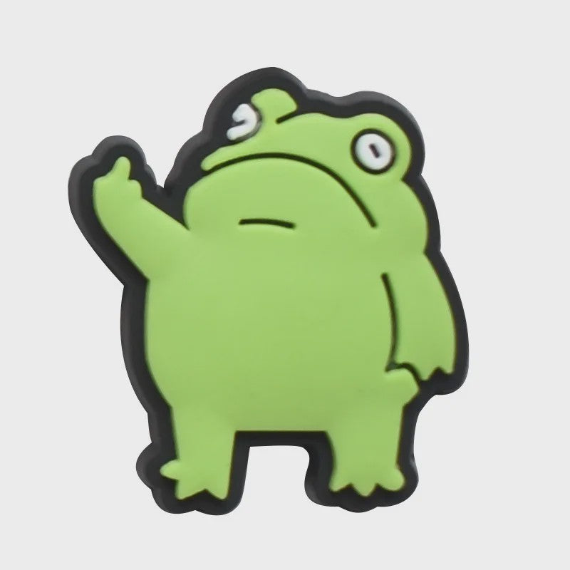 Grappige Schoendecoraties voor Crocs: Charms met Frisse Designs