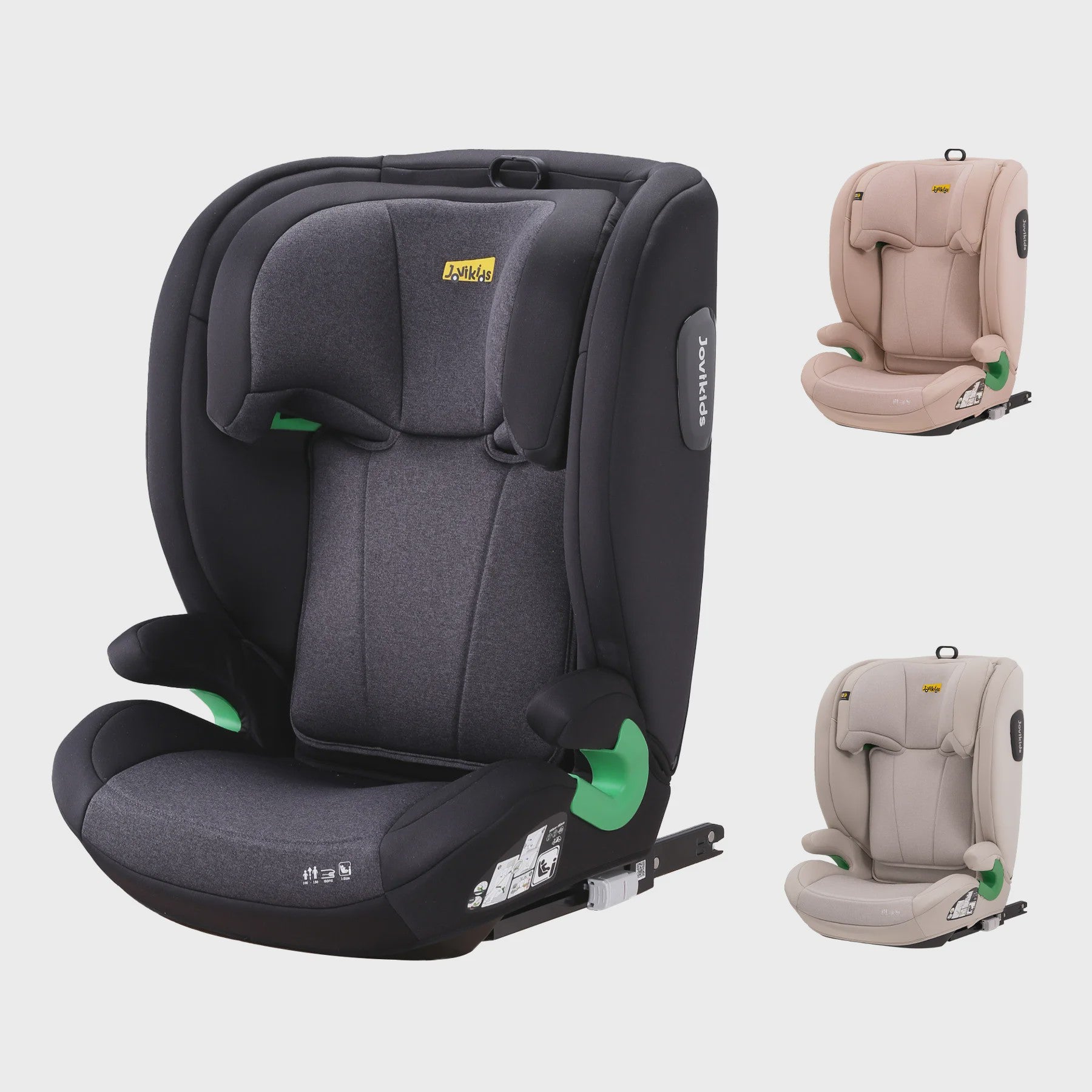 Jovikids LEON Kinderzitje i-Size 100-150cm - Maximale Bescherming en Comfort