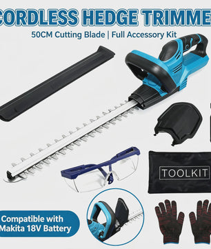 Draadloze Heggenschaar 50CM - Krachtig, Makita 18V Compatibel - Inclusief Accessoires
