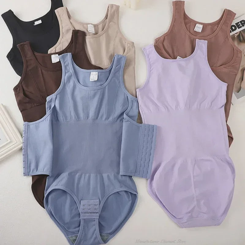 Dames Bodysuit Shapewear met Rits en Buikcontrole - Taille Trainer & Slankmakend Korset