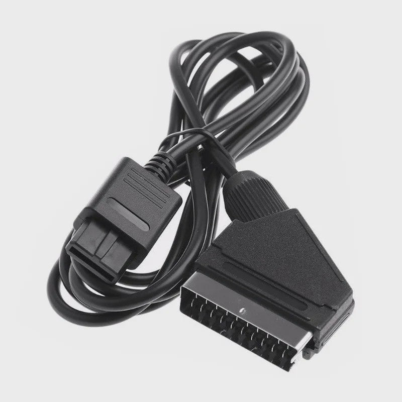 RGB SCART AV Kabel voor SNES, Gamecube & N64 (PAL) - Retro Gaming Connectie