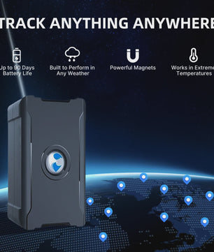 Mini GPS Tracker voor Auto, Motor & Vrachtwagen - Real-Time Anti-Diefstal Tracking met Magnetische Bevestiging
