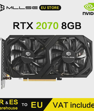 MLLSE RTX 2070 Gaming Grafische Kaart - 8GB GDDR6, Dual-Fan Koeling, PCI-E 3.0