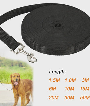 Sterke Nylon Hondenlijn - Lange Lijn voor Kleine & Grote Honden, Outdoor & Training