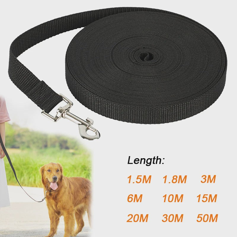 Sterke Nylon Hondenlijn - Lange Lijn voor Kleine & Grote Honden, Outdoor & Training