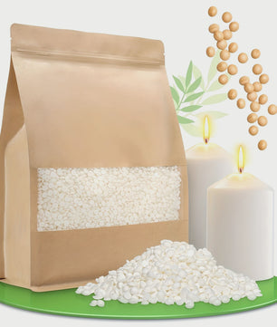 Pure Soja Wax Pellets (500g/1000g) - Ideaal voor DIY Geurkaarsen