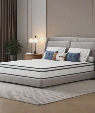 Pocketvering Matras met Traagschuim Topper - Medium Stevig - Ademend 3D Stof