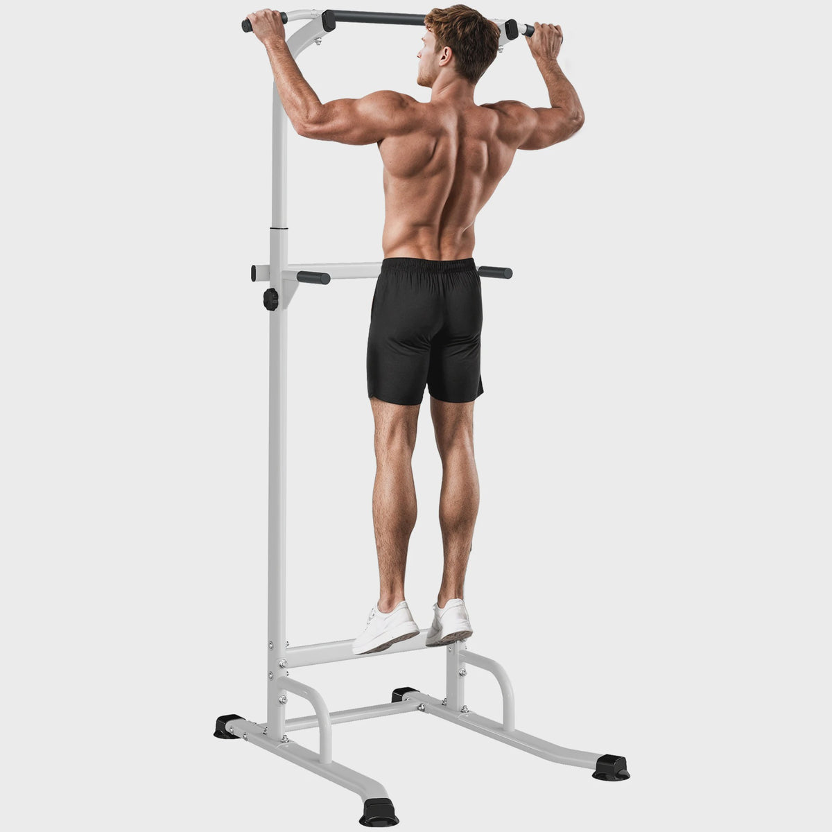 Krachtstation Power Tower: Verstelbaar voor Pull-ups, Dips & Bodybuilding Thuis