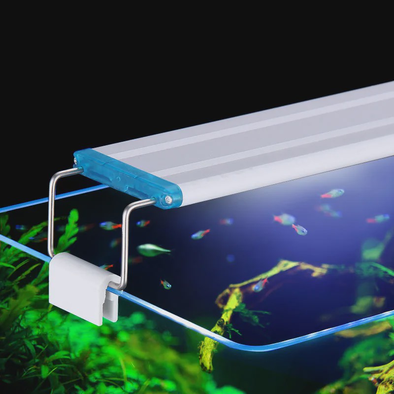Super Bright LED Aquarium Lamp - Verstelbare Clip-on Verlichting voor Planten & Vissen (18-70cm)