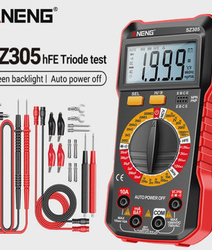 ANENG SZ305 Digitale Multimeter: Professionele Tester voor Elektriciens