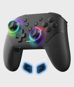 Draadloze Pro Controller met Programmeerbare Functies voor Switch & PC