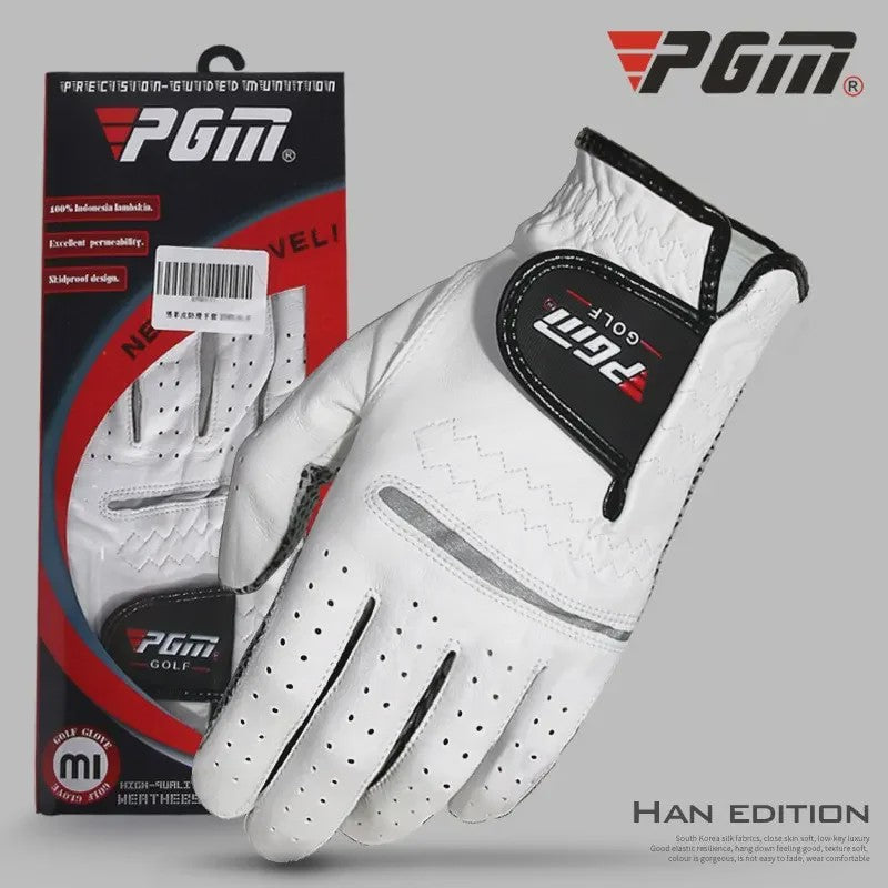 PGM Golfhandschoenen Heren - Zacht Schapenleer, Ademend & Slip-resistant