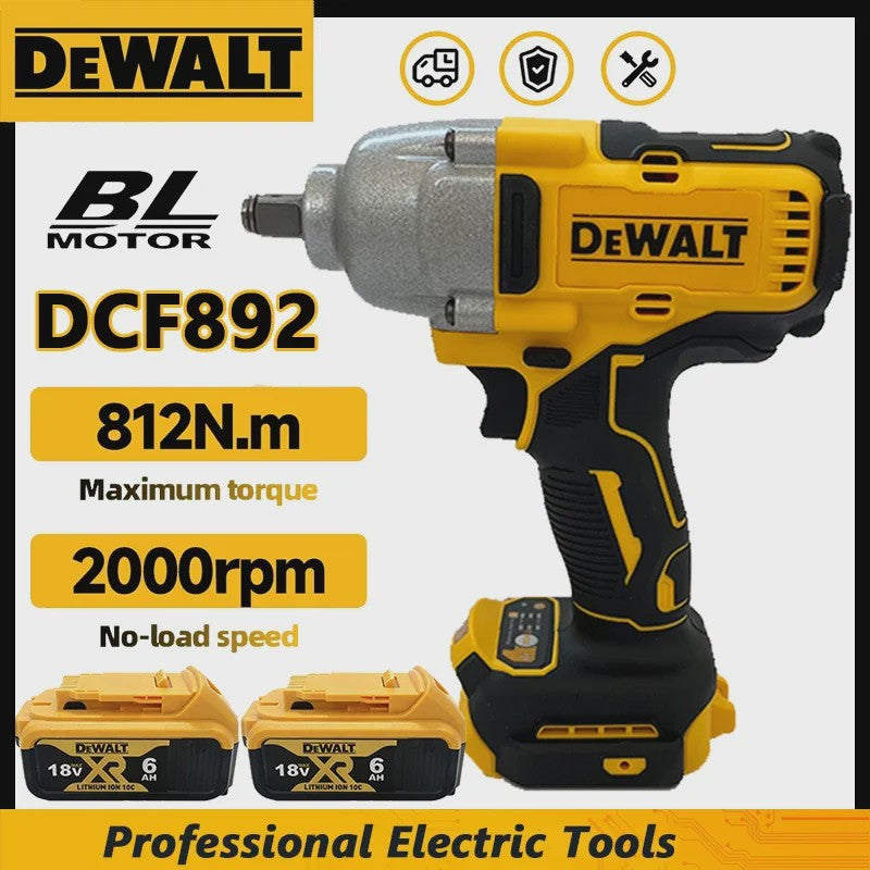 DeWalt 18V Brushless Multifunctionele Accu-Gereedschap Set: Grinder, Sleutel, Polijstmachine & Meer
