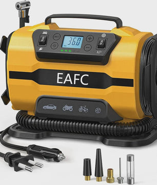 Draagbare Luchtcompressor AC/DC - Voor Auto, Boot, Fiets & Matras