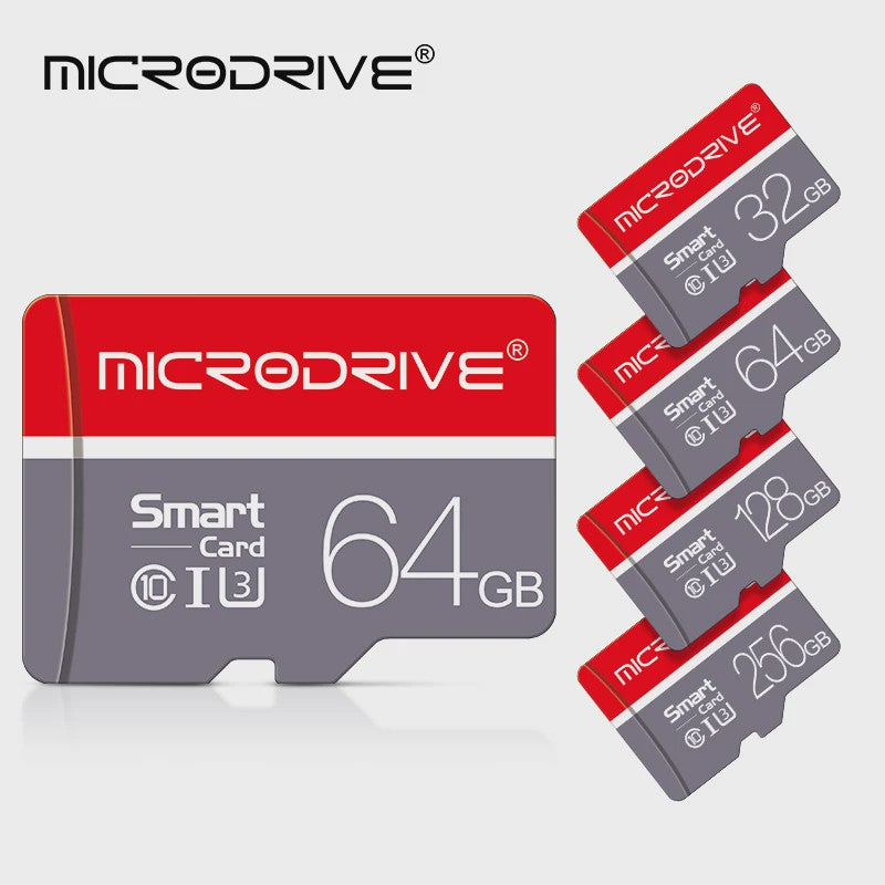 High Speed Micro SD Kaart 256GB Class 10 - TF Flash Geheugenkaart voor Smartphone & Camera
