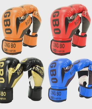 Kinder Bokshandschoenen Leer - Training, Sparring & Fitness - Set van 2