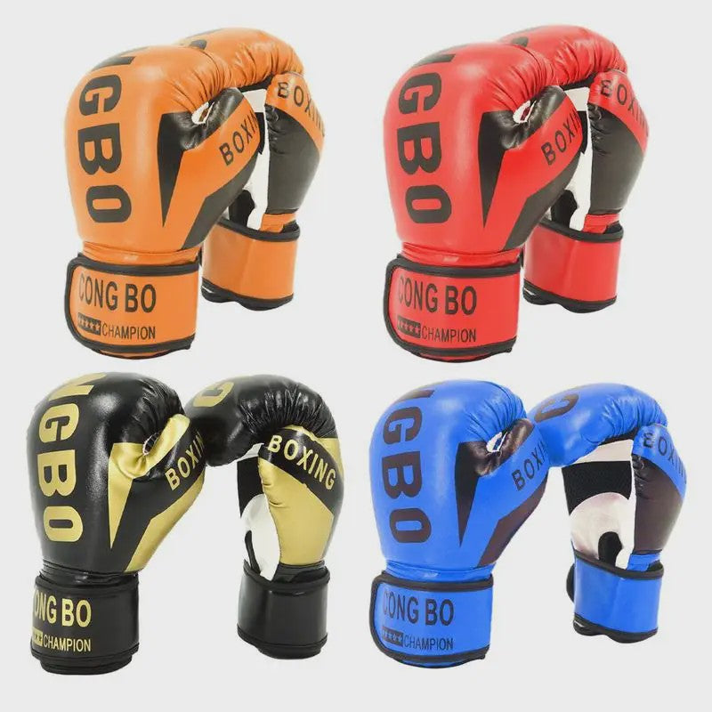 Kinder Bokshandschoenen Leer - Training, Sparring & Fitness - Set van 2