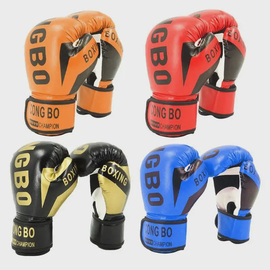 Kinder Bokshandschoenen Leer - Training, Sparring & Fitness - Set van 2
