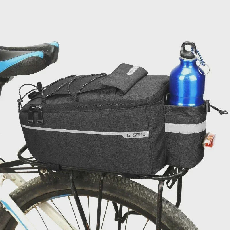 Waterdichte Fietstas 13L - Bagagedrager Tas, Fietsmand, Fietstouring, Schoudertas