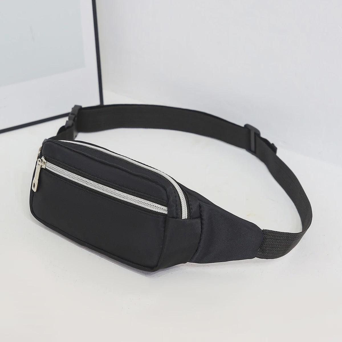 Stijlvolle Canvas Heuptas voor Heren en Dames - Ideaal voor Telefoon, Sleutels en Portemonnee