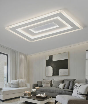 Moderne Ultradunne Acryl LED Plafondlamp - Sfeervolle Verlichting voor Woonkamer & Slaapkamer