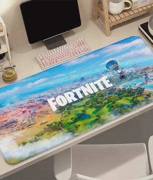 Gaming XL Muismat - Fortnite & Anime Designs - Waterdicht & Ultra Glad Bureau Accessoire