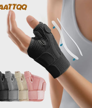 Flexibele Pols- en Duimbrace met Spalk - Ademend, voor Artritis, Tendinitis, Linker- of Rechterhand