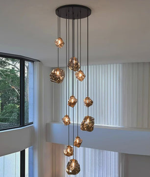 Moderne LED Hanglamp - Stijlvolle Plafondlamp voor Woonkamer & Trappenhuis