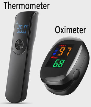 2-in-1 Infrarood & Vinger Pulsoximeter: Betrouwbare Gezondheidsmeter