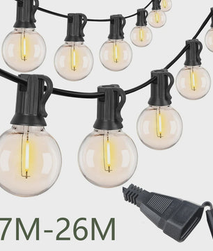 Waterdichte LED Tuinslinger Verlichting G40 - 9M tot 17M - Sfeervolle Buitenverlichting