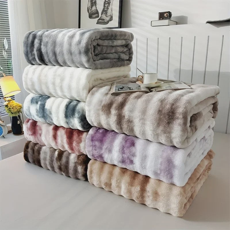Luxe Imitatie Konijnenbont Plaid: Zacht, Dik & Warm voor Elk Seizoen
