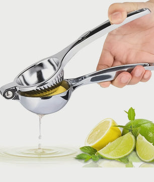 Roestvrijstalen Handmatige Citroenpers - Efficiënt en Gemakkelijk voor Thuis & Horeca