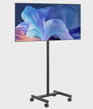 Mobiele TV Standaard met Wielen - Verrijdbaar TV Meubel voor Diverse TV Maten