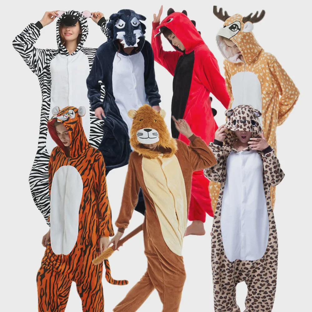 Kigurumi Onesies voor Volwassenen: Dierlijke Pyjama's & Onesies