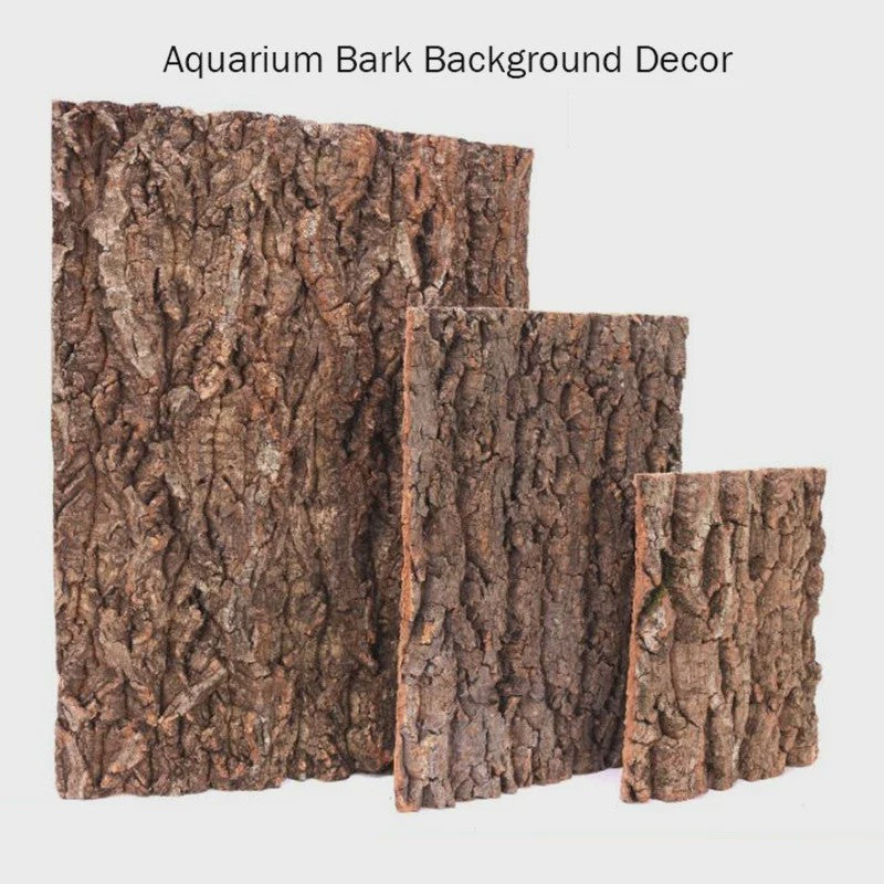 Natuurlijke Boomschors Decoratie voor Aquarium & Terrarium - Creëer een Realistische Achtergrond