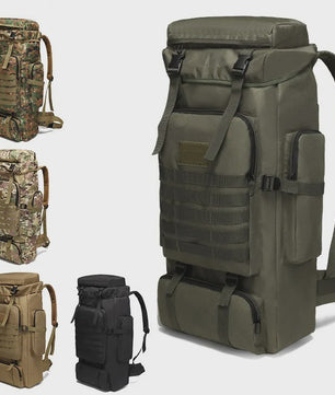 Tactische Rugzak 56/75L - Oversized Outdoor & Survival Tas voor Mannen