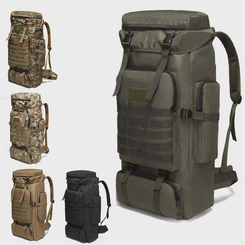 Tactische Rugzak 56/75L - Oversized Outdoor & Survival Tas voor Mannen