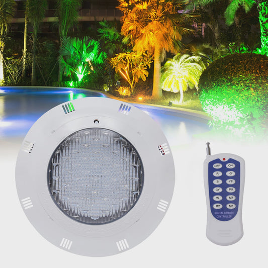 45W RGB LED Zwembadverlichting IP68 Waterdicht met Afstandsbediening - 7 Kleuren