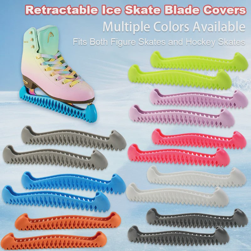 Verstelbare Schaats Blade Covers (S/L/XL) - TPU Bescherming voor IJshockey en Kunstschaatsen