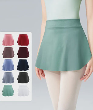Balletrok Dames - Dansrok met Split - Kort & Comfortabel