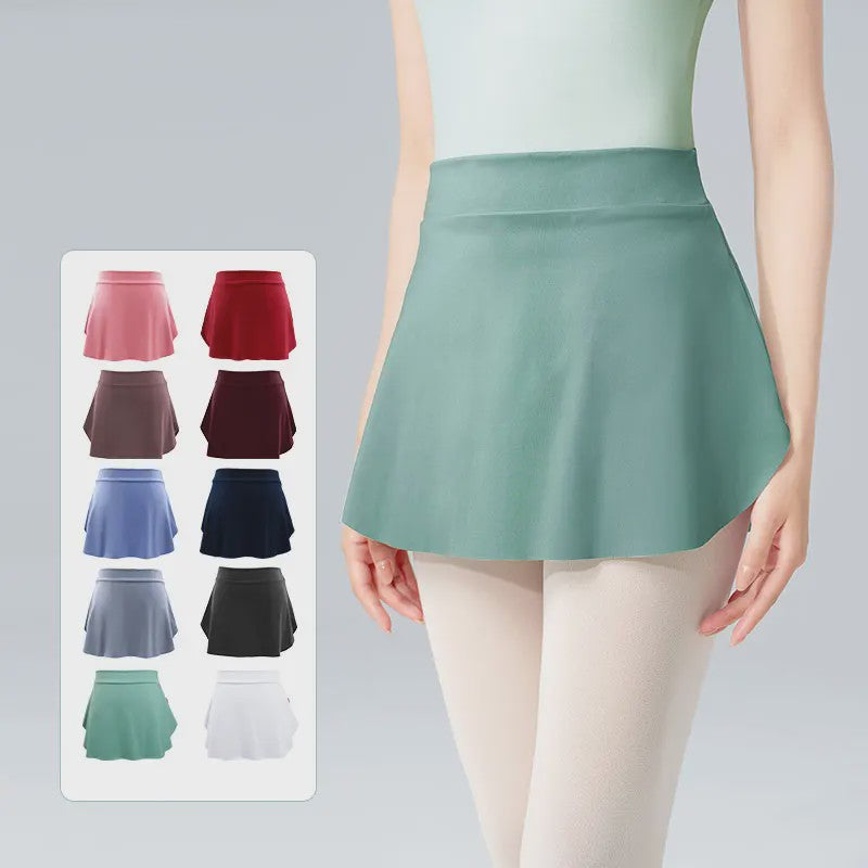 Balletrok Dames - Dansrok met Split - Kort & Comfortabel
