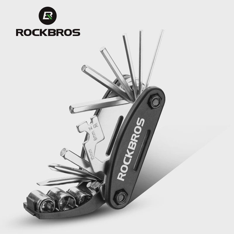 16-in-1 Fiets Multitool Reparatie Set - Compact Fietsgereedschap