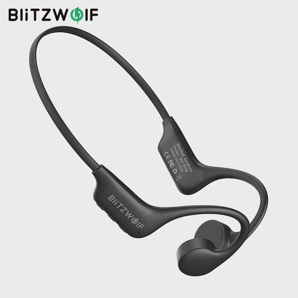 BlitzWolf BW-BTS8 Bone Conduction Oordopjes - 32GB Geheugen, IPX8 Waterdicht, Bluetooth 5.3
