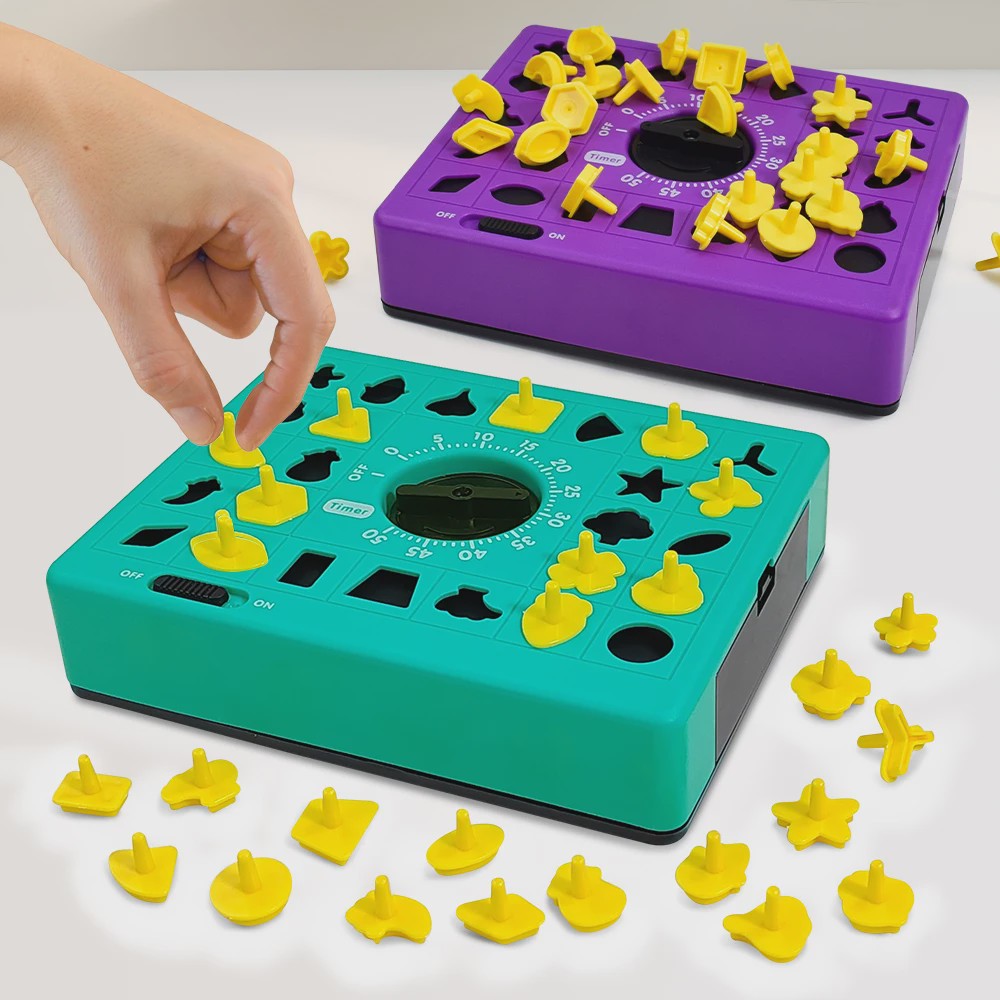 Tijd Puzzel Spel: Vormen Matchen & Leren voor Kinderen