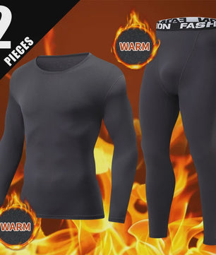 Heren Thermo Ondergoed Set - Winter Sport & Casual Basislaag