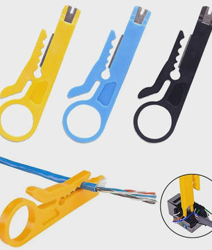 Multifunctionele Kabelstripper en Krimptang - Draadstripper voor Netwerkkabels
