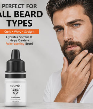 Baardgroei Serum: Voedt, Versterkt & Bevordert Volle Baardgroei